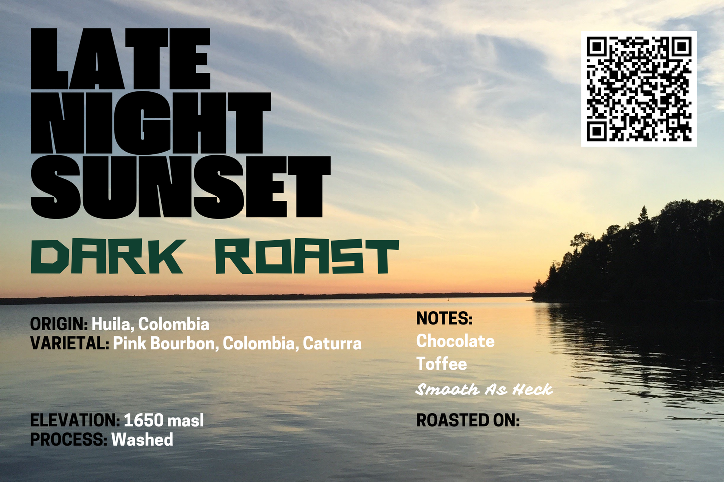 Late Night Sunset - Dark Roast