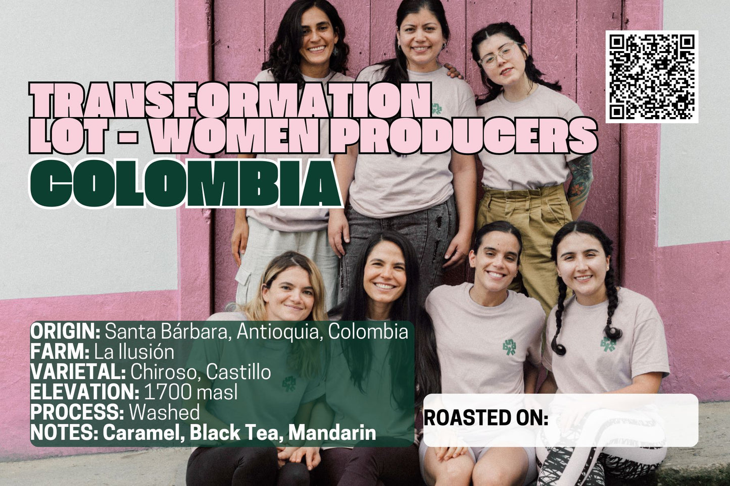 Transformation Lot - Women Producers - Colombia