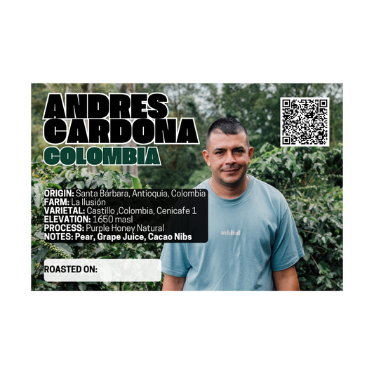 Purple Honey Natural - Colombia, Andres Cardona